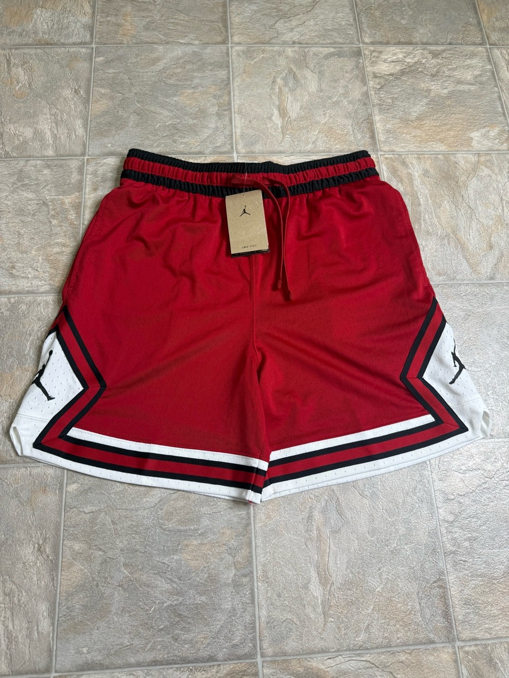 Air Jordan Dri Fit Shorts Mens Size Medium Red Basketball HF9910-687 NWT